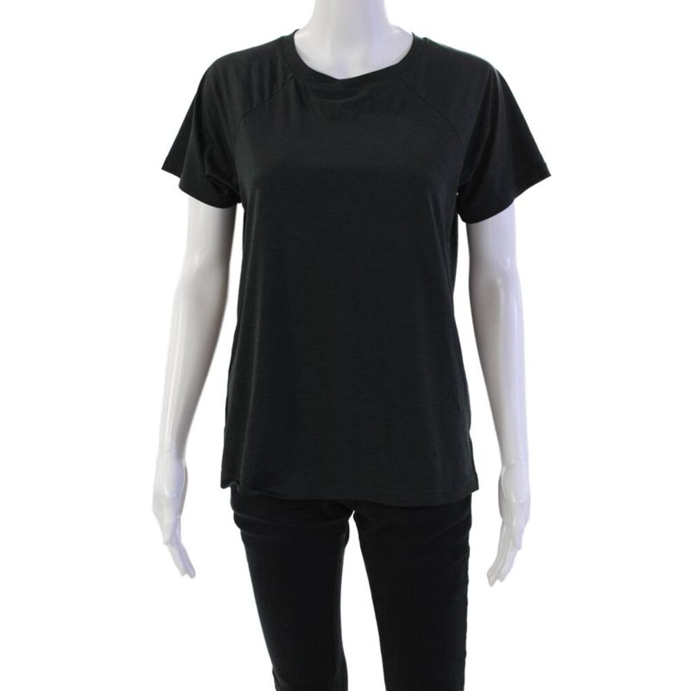 All Access Womens Short Sleeve Scoop Neck Security Tee Shirt Black Size XS